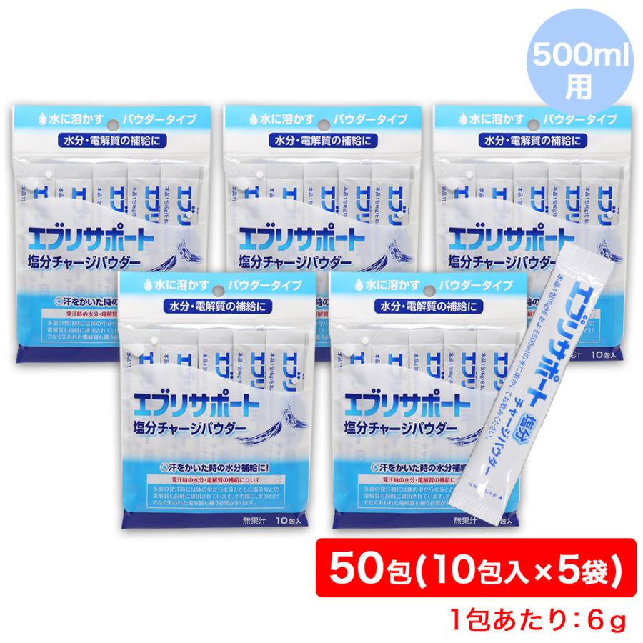 経口補水液 パウダー 粉末 経口補水液パウダー 10包入 5個 計50包 エブリサポート 日本薬剤 介護用品 スポーツドリンク 5 わごんせる金橋 通販 Yahoo ショッピング