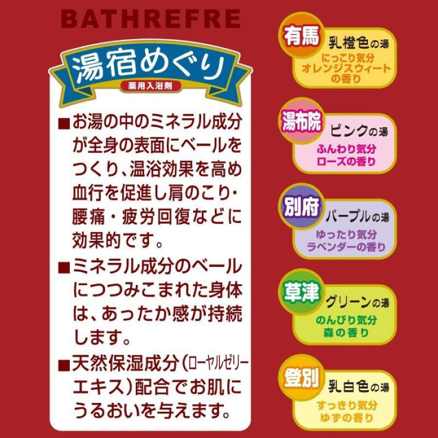 入浴剤 プレゼント ギフト アロマ 人気 温泉 名湯 湯宿めぐり 120包｜wagonsale-kanahashi｜03