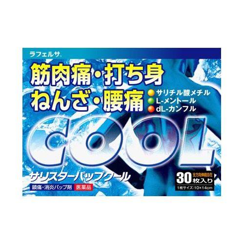 湿布薬 筋肉痛 打ち身 ねんざ 腰痛 サリスターパップクール 30枚 第3類医薬品 わごんせる金橋 通販 Yahoo ショッピング