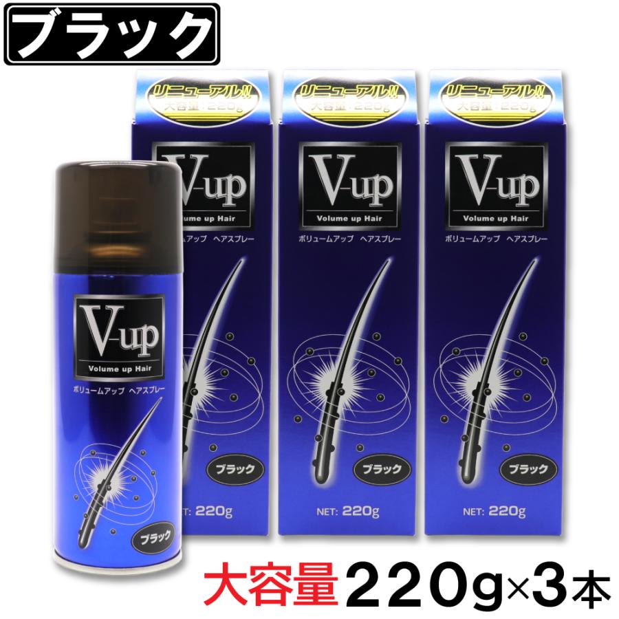 増毛スプレー 3本パック ボリュームアップ ヘアスプレーブラック わごんせる 通販 Paypayモール