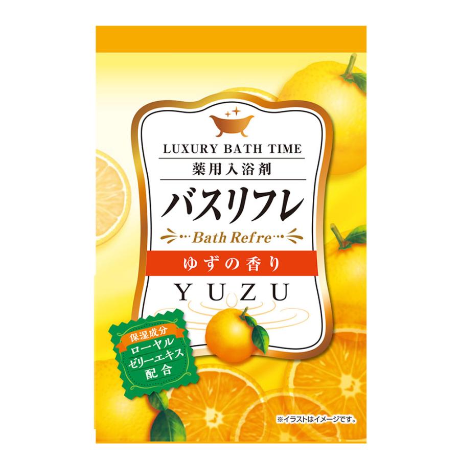 入浴剤 ギフト プレゼント 薬用 医薬部外品 バスリフレ 5種類の香り 120袋｜wagonsale｜08