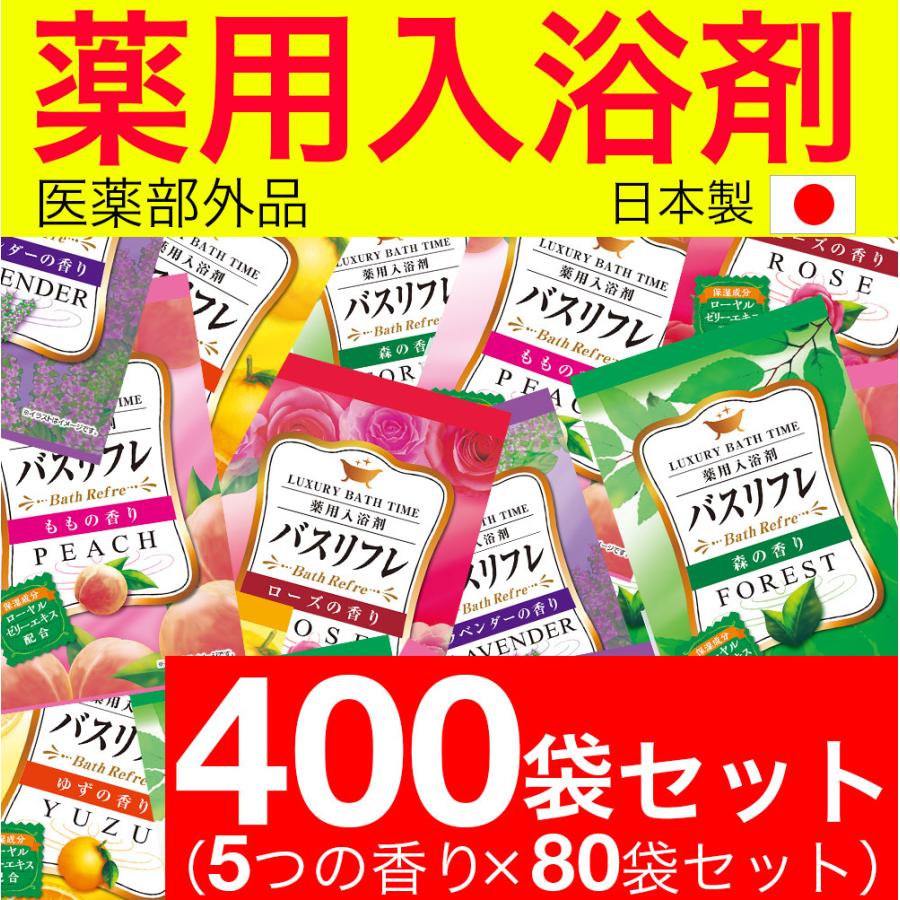 ライオンケミカル 入浴剤 ギフト プレゼント バスリフレ 5種類の香り