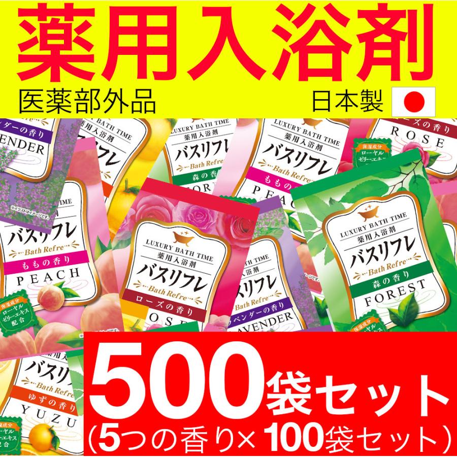 ライオンケミカル 入浴剤 ギフト プレゼント バスリフレ 5種類の香り