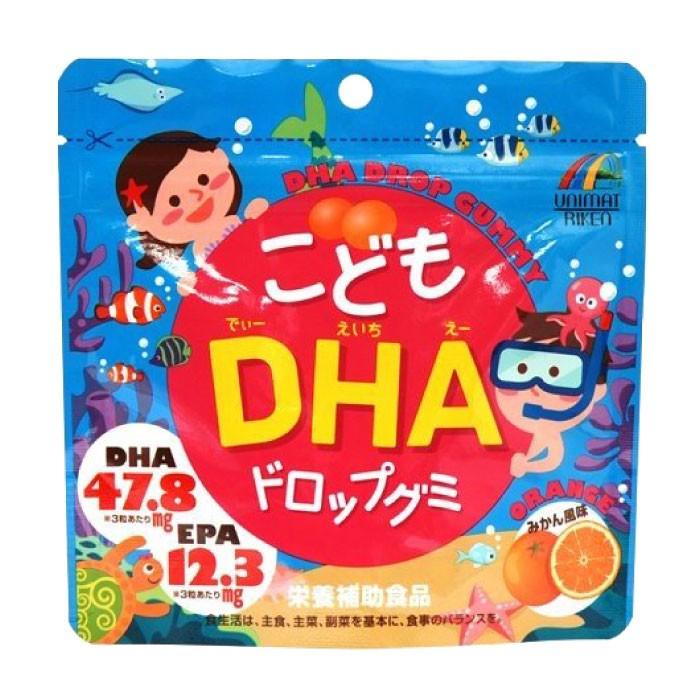 こどもDHAドロップグミ 90粒×3個 ユニマットリケン : わごんせる