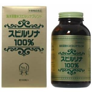 スピルリナ 不老藻 1200粒 ジャパンアルジェ  海洋深層水  スプーン付 ジャパンアルジェ（JAPAN ALGAE） 海洋深層水スピルリナブレンド