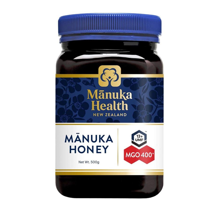 マヌカハニー MGO400+ マヌカヘルス 500g はちみつ 健康 美容 ♪ マヌカヘルス マヌカハニー蜂蜜 MGO400+ 500g 正規品 UMF13+ 日本向け
