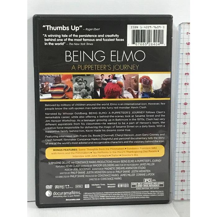 輸入盤 Being Elmo A PUPPETEER'S JOURNEY  Docuramafilms DVD セサミストリート エルモ｜wagumapuroduct｜02