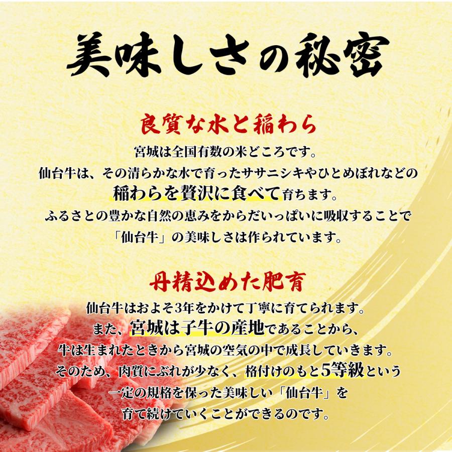 【A5等級BMS12限定】仙台牛 希少部位ウワミスジ 200g 焼肉用 肩/ウデの赤身肉 黒毛和牛|wagyu-premium|04