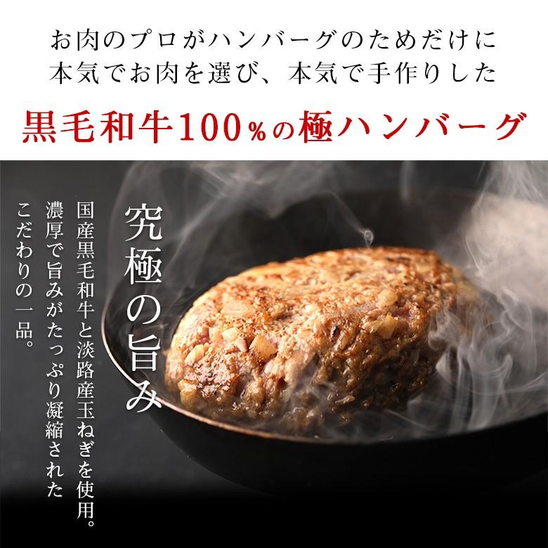 送料無料 黒毛和牛 ハンバーグ 150g 5個 入り ギフトボックス お肉 肉 ハンバーグ ギフト｜wagyu1ba｜02