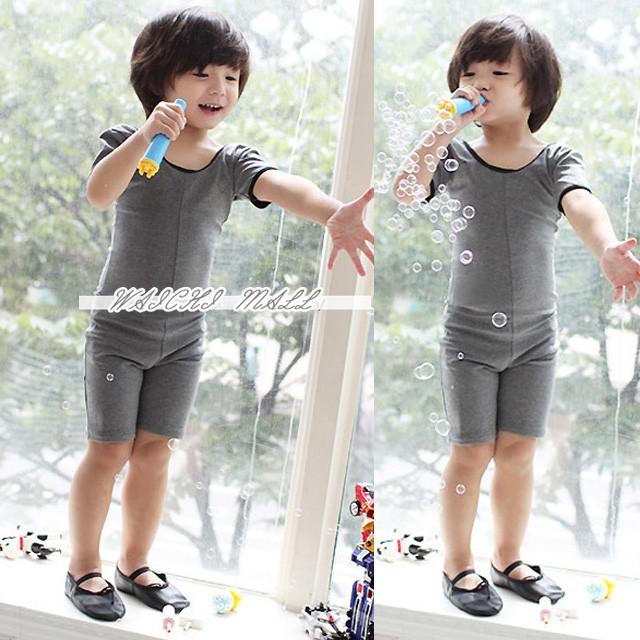 子供服 キッズ レオタード 体操 運動 舞台 稽古 芝居 バレエ 男の子