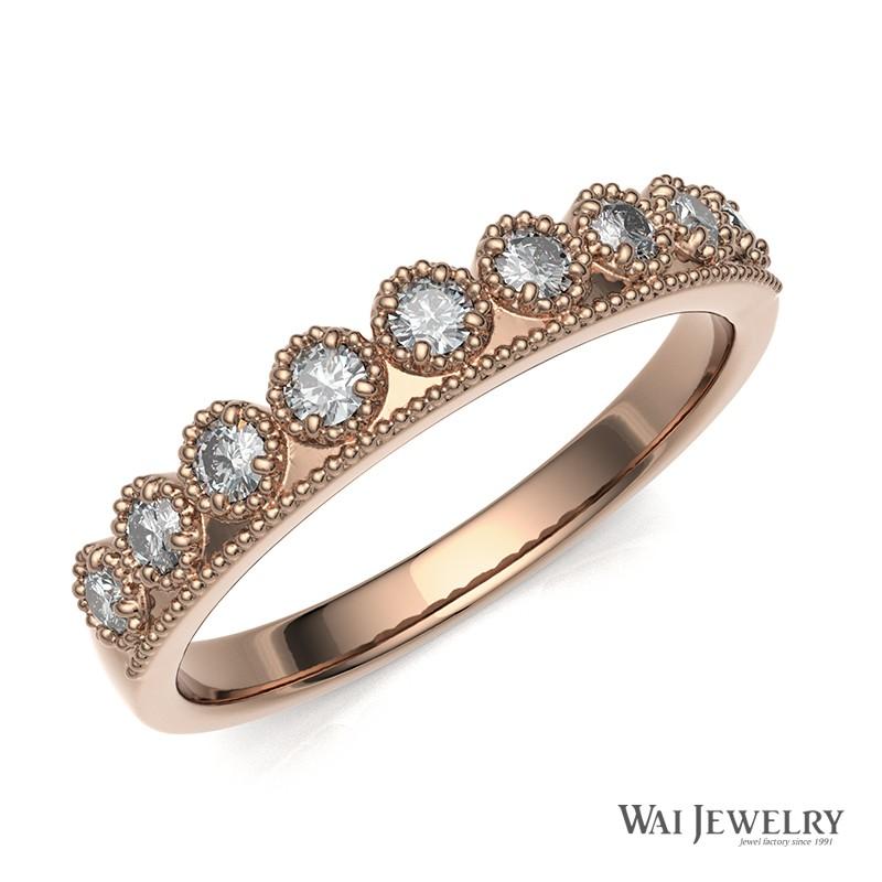 2026年 結婚指輪 ピンクゴールド マリッジリング ダイヤモンド ペアリング 2本セット 指輪 K18PG 20代 30代 40代 【XU2810065238】(102256円)