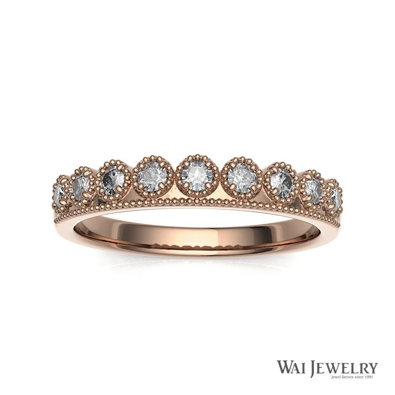 2026年 結婚指輪 ピンクゴールド マリッジリング ダイヤモンド ペアリング 2本セット 指輪 K18PG 20代 30代 40代 【XU2810065238】(102256円)