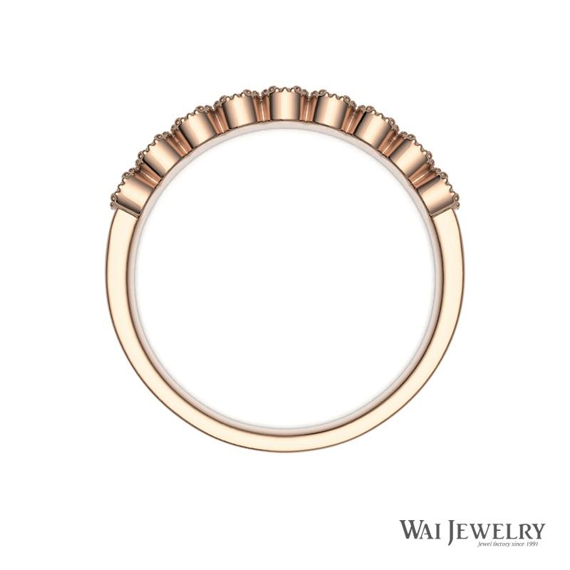 2026年 結婚指輪 ピンクゴールド マリッジリング ダイヤモンド ペアリング 2本セット 指輪 K18PG 20代 30代 40代 【XU2810065238】(102256円)