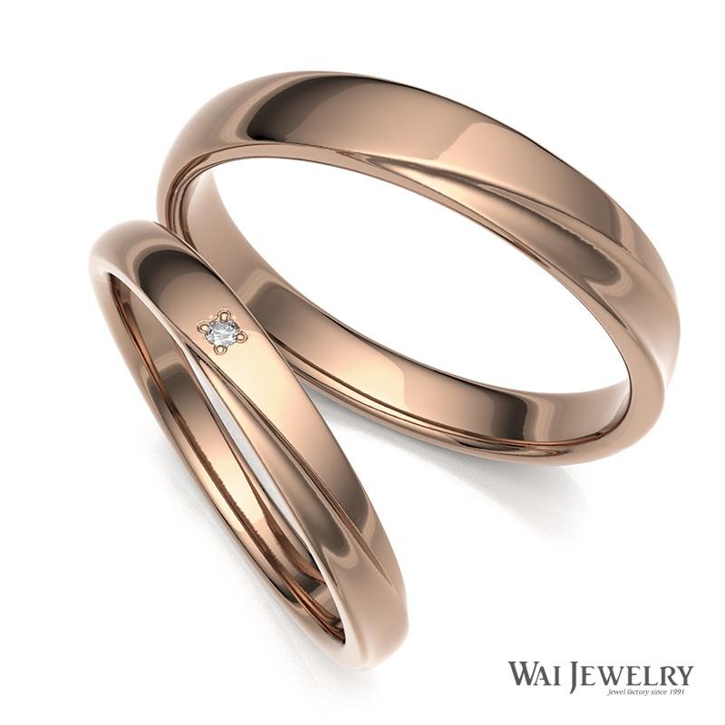2019新作モデル 結婚指輪 ピンクゴールド マリッジリング ダイヤモンド ペアリング 2本セット 指輪 K18PG, テンポアップ 06d59e9c
