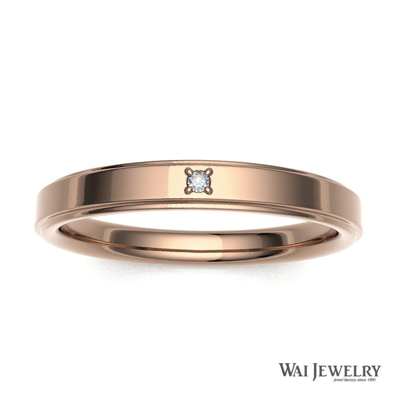 26【新品未使用】 結婚指輪 ピンクゴールド マリッジリング ダイヤモンド ペアリング 2本セット 指輪 K18PG 20代 30代 40代 【VQ1798609867】(65450円)