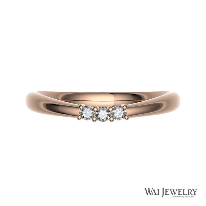 匿名配送 結婚指輪 ピンクゴールド マリッジリング ダイヤモンド ペアリング 2本セット 指輪 K18PG 20代 30代 40代 【R1911662531】(69564円)