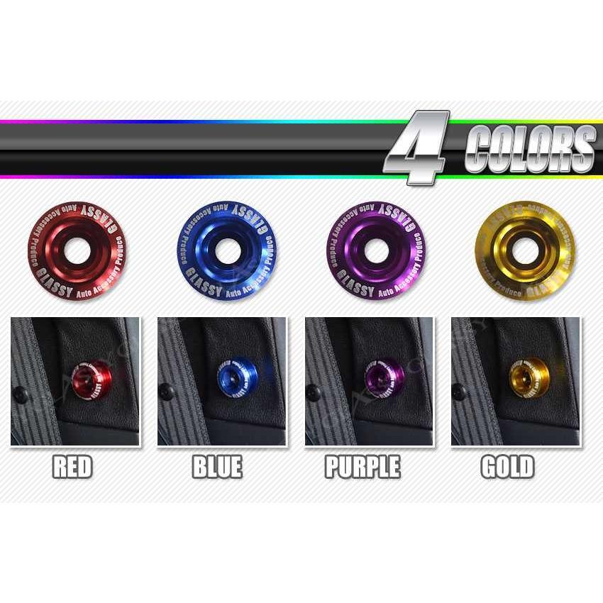 GLASSY ハイエース200系 ビレット エンジンフードフックボルト 爆買