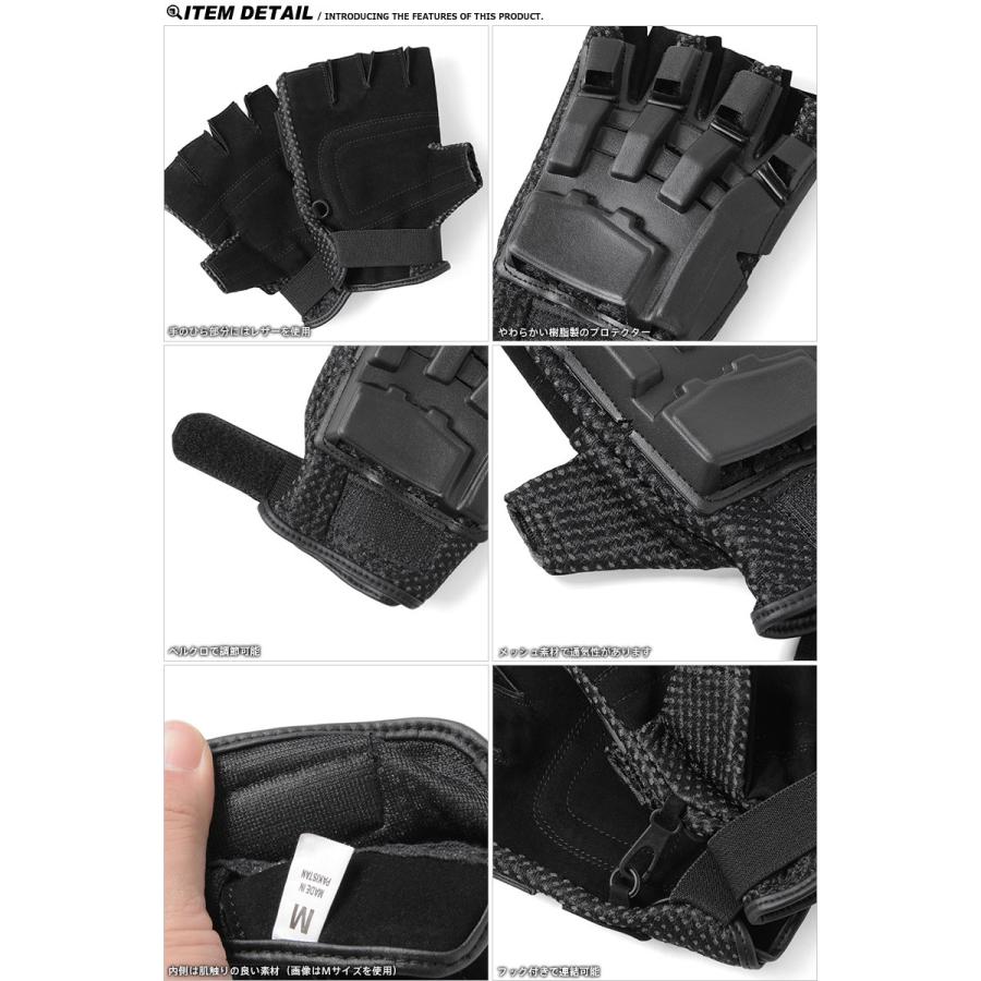 MILITARY（ミリタリー） 新品 米軍 SWAT プロテクト フィンガレス