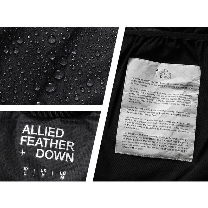 ALLIED FEATHER + DOWN A4399-130JK07 1000FP Puffy Down Jacket ダウンジャケット【クーポン対象外】【T】の画像