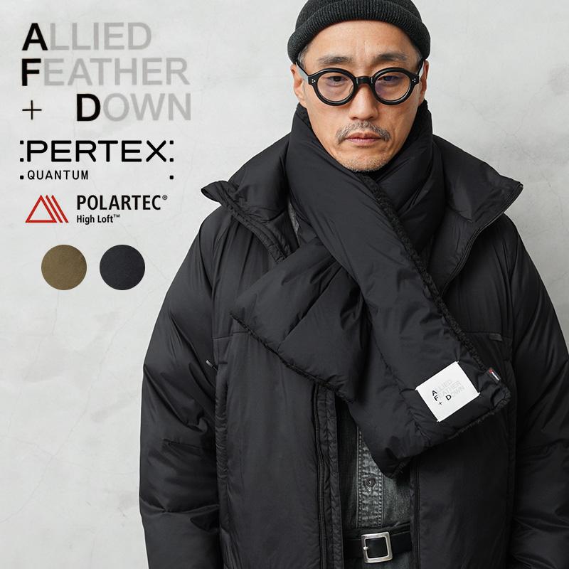 ALLIED FEATHER + DOWN A4399-190AC01 Bulky Down Muff ダウンマフラー【Cx】【T】 ALLIED FEATHER + DOWN A4399-190AC01 Bulky Down Muff ダウンマフラー