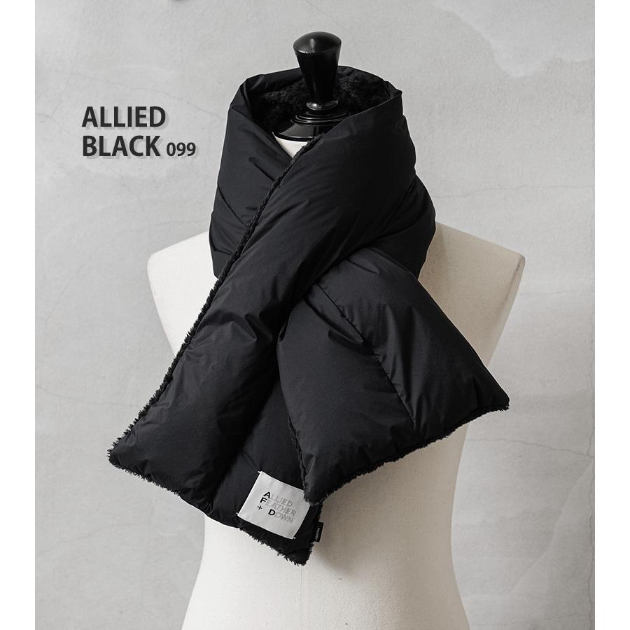 ALLIED FEATHER + DOWN A4399-190AC01 Bulky Down Muff ダウンマフラー