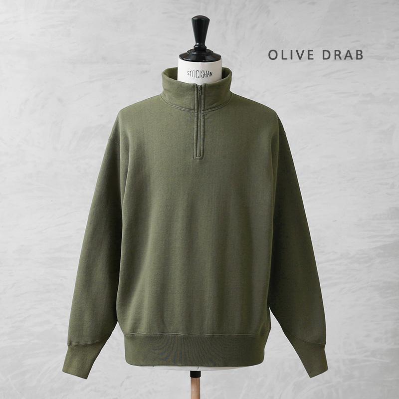 A.G.SPALDING&BROS エージースポルディング SPLAGS000008 ハーフジップ トレーニング スウェットシャツ 日本製