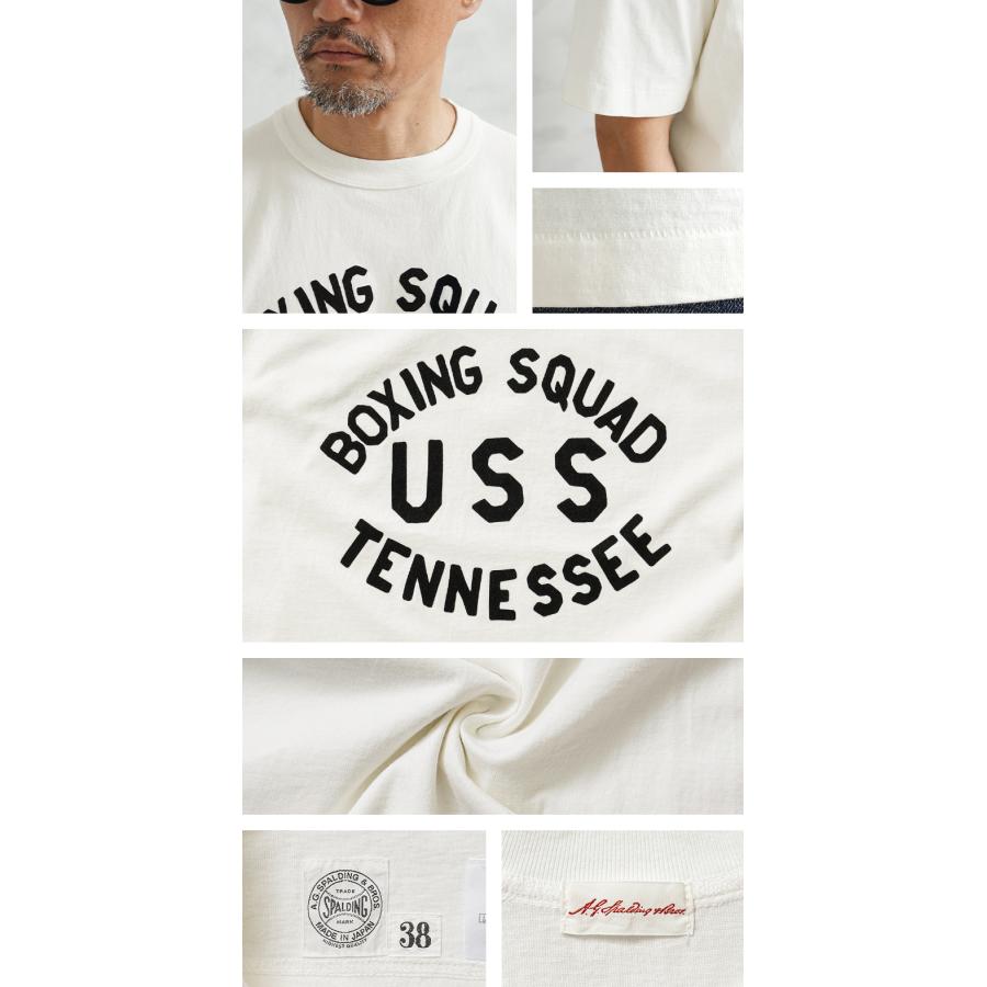 A.G.SPALDING&BROS エージースポルディング&ブロス SPL-AGS-261004(251008) ARCHIVE S/S ロゴグラフィック Tシャツ 日本製【クーポン対象外】【T】の画像