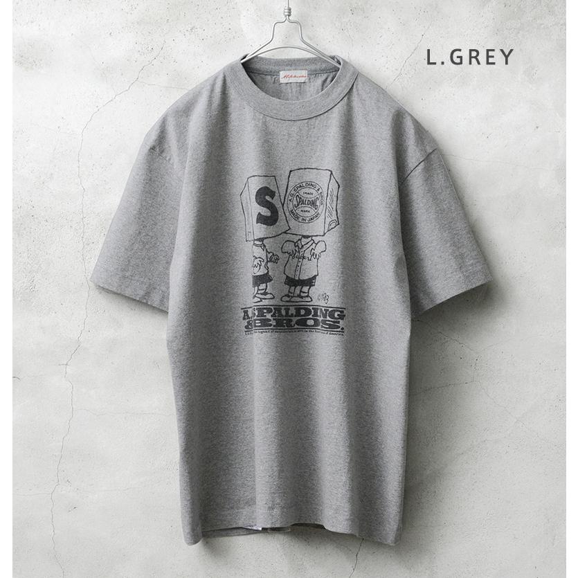 A.G.SPALDING&BROS エージースポルディング&ブロス SPL-AGS-251013 SKETCHBOOK3 S/S プリントTシャツ 日本製【クーポン対象外】【T】の画像