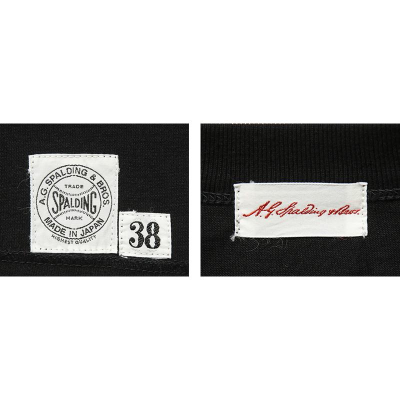 A.G.SPALDING&BROS エージースポルディング&ブロス SPL-AGS-261005 ARCHIVE S/S ロゴグラフィック Tシャツ 日本製【クーポン対象外】【T】の画像