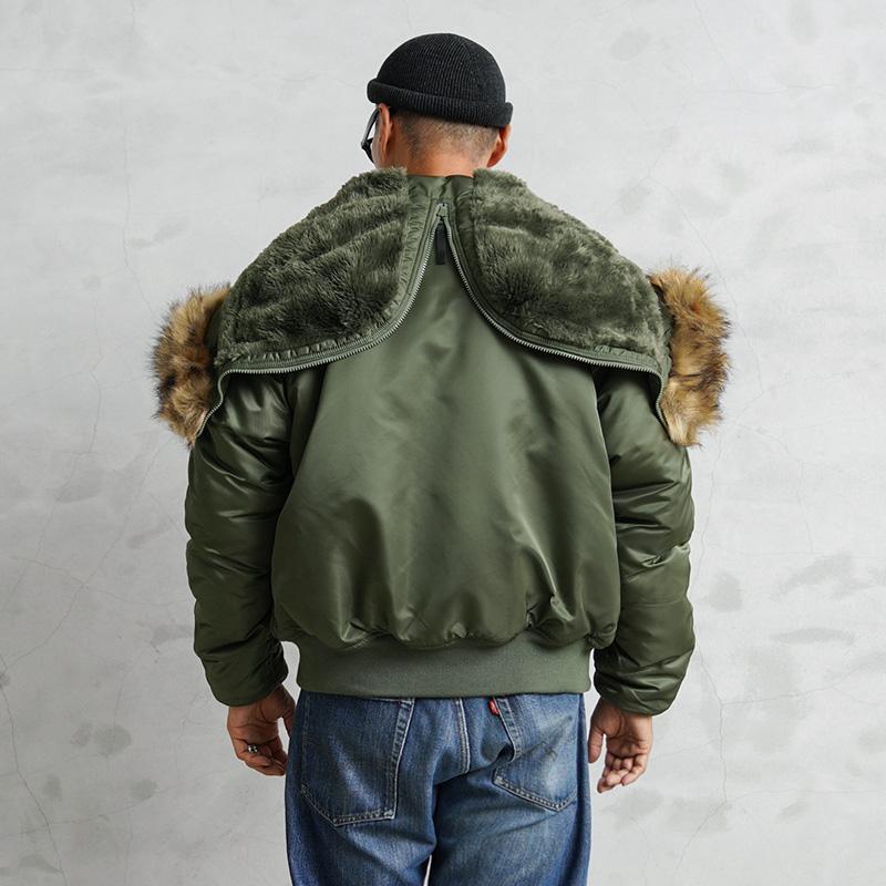 ALPHA INDUSTRIES N-2B リフレクターカスタム 90s USA製 alpha industries N-2B remake - メルカリ