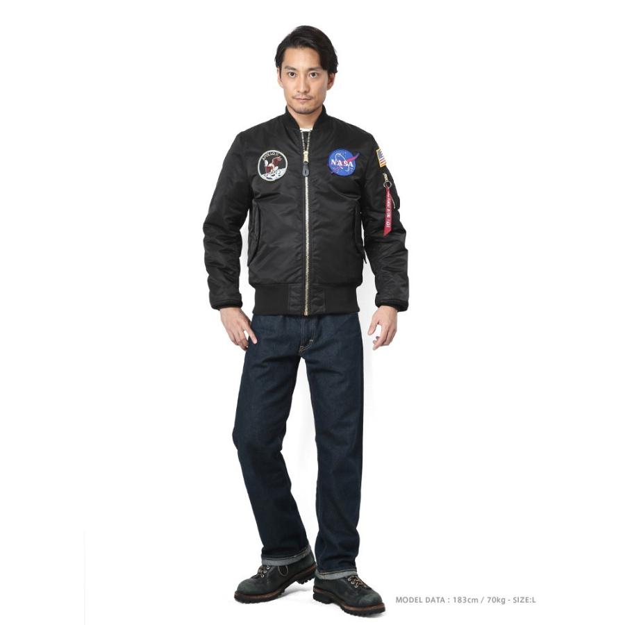 ALPHA アルファ TA0113 NASA APOLLO MA-1 フライトジャケット JAPAN 