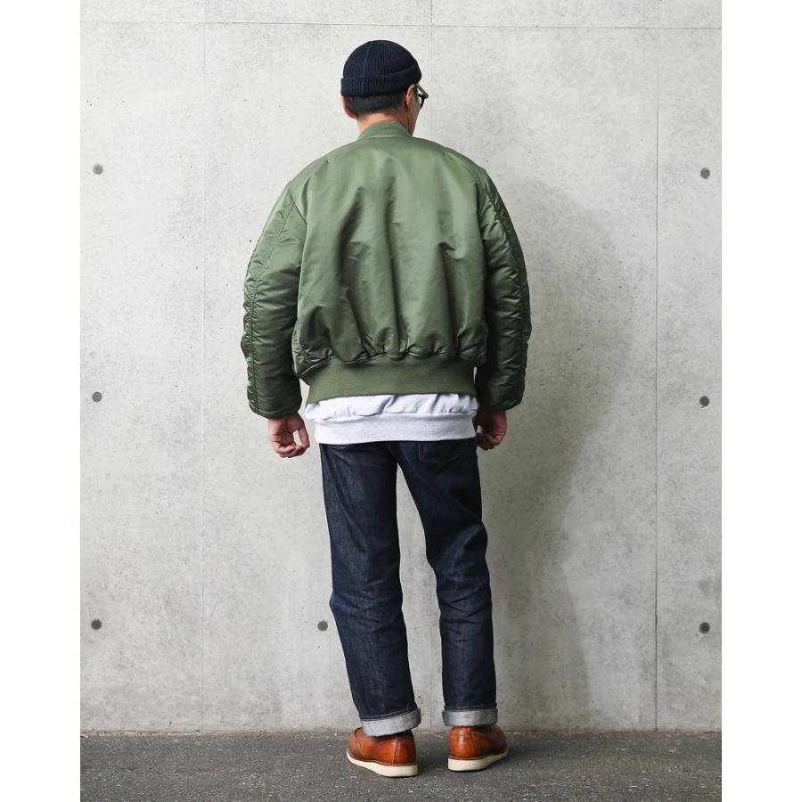 【アルファインダストリーズ】MA-1 ブラック(20004)3L Alpha Industries ALPHA アルファ 2000 MA-1 フライトジャケット