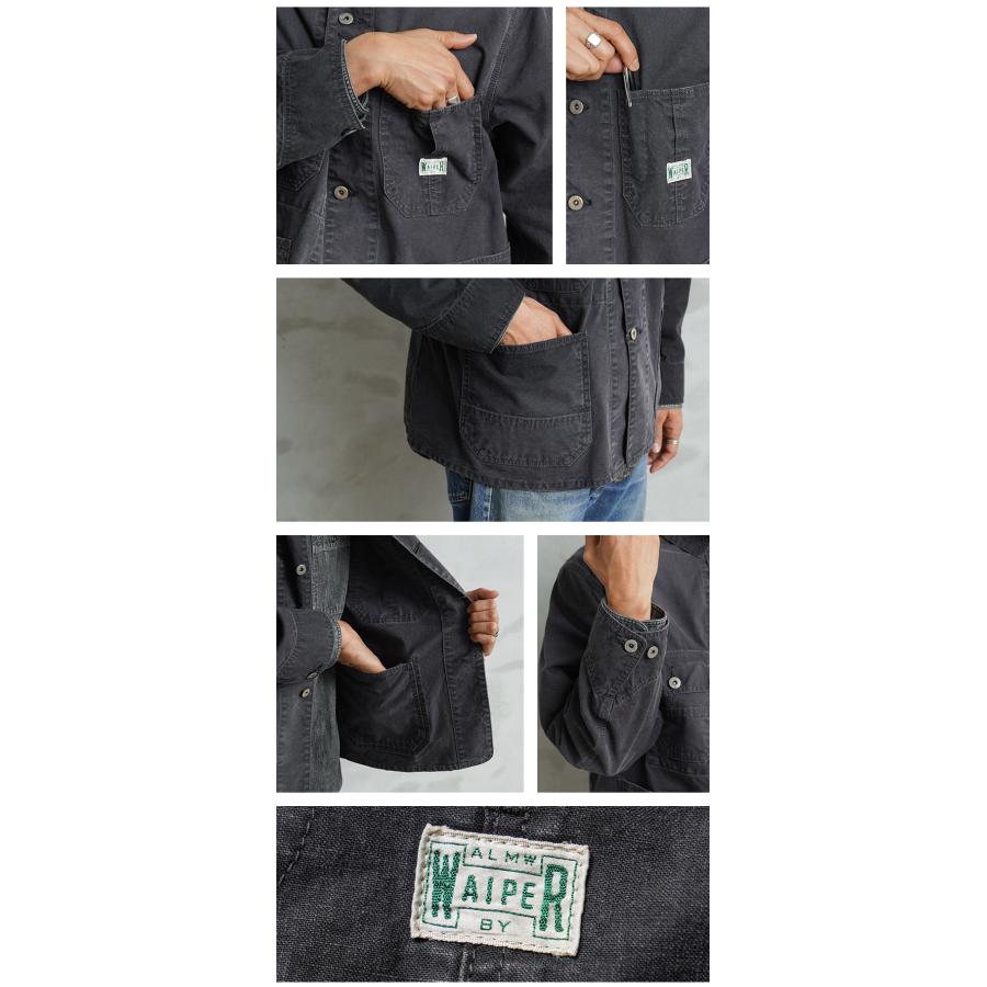 WAIPER.inc ALMW by WAIPER WILA-DCCJ Duck Canvas Chinstrap Chore