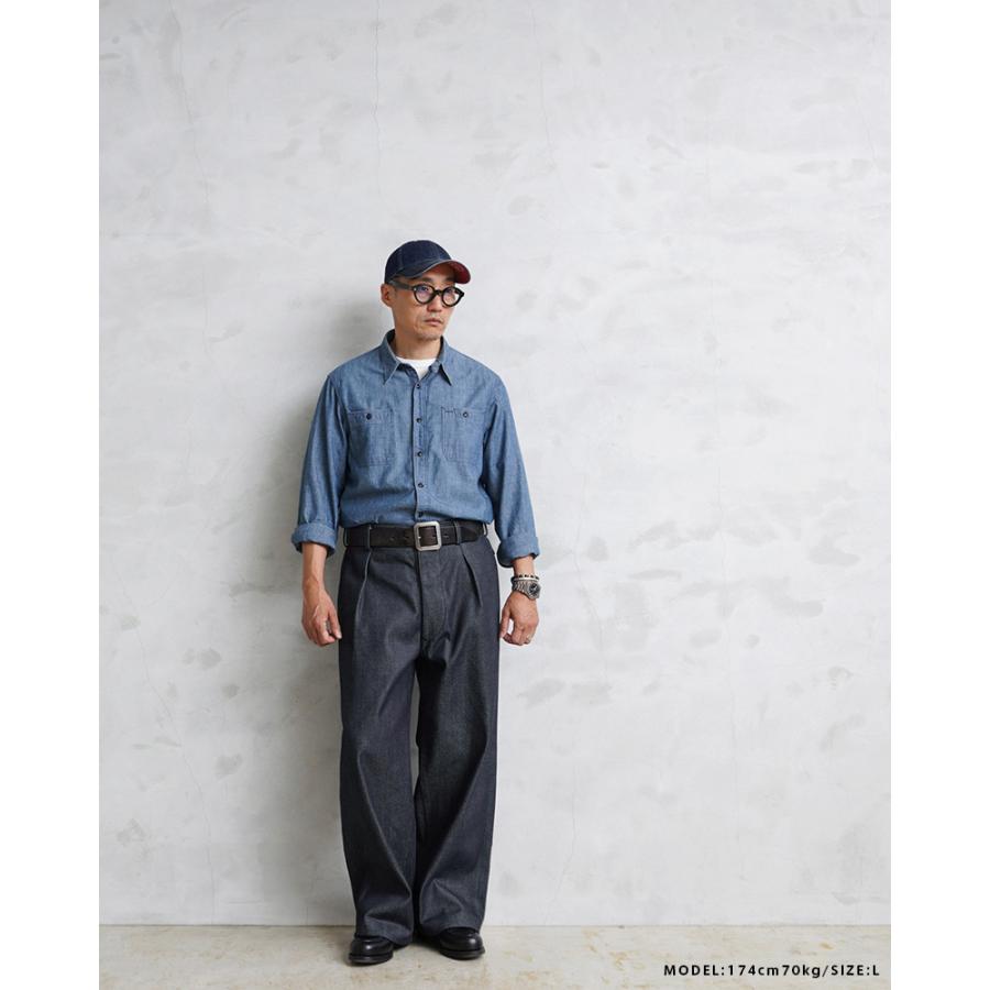 WAIPER.inc ALMW by WAIPER ワイパー WILA-M52OT M-52 Denim One Tuck 