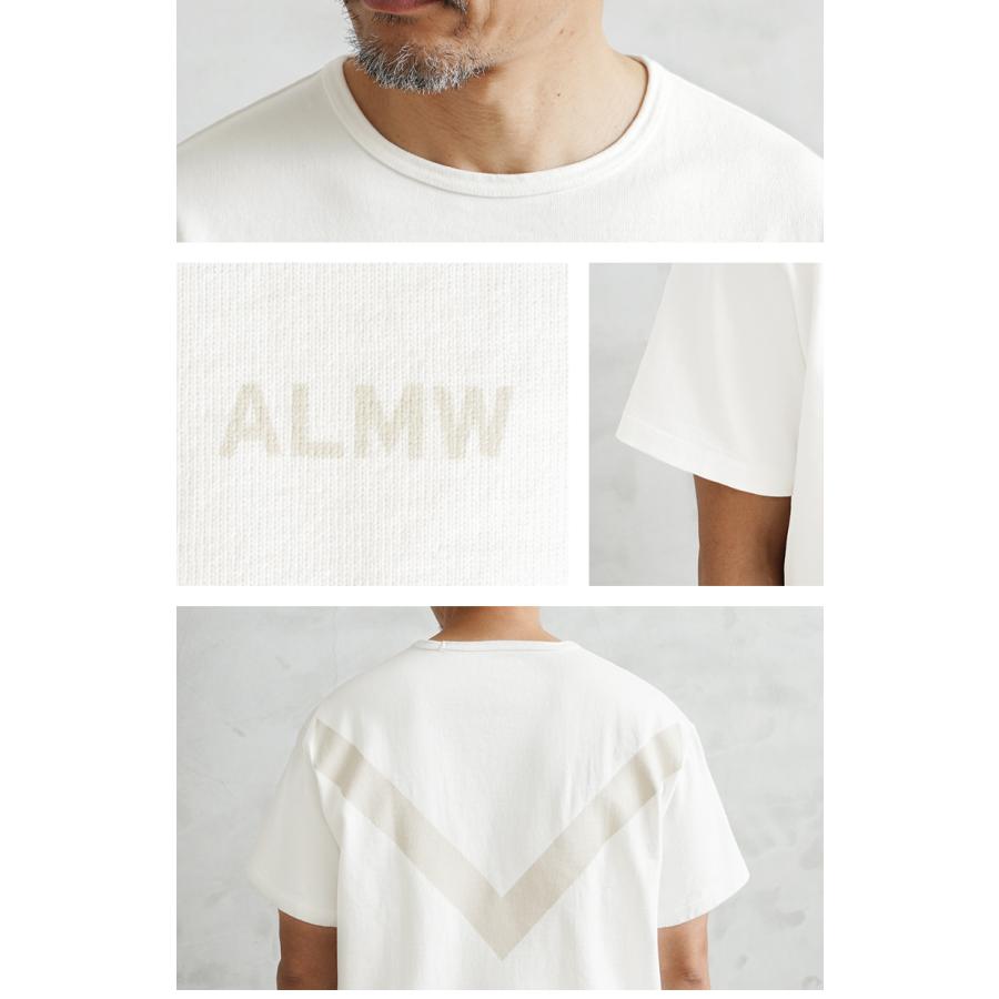 ALMWby Waiper ホワイト Tシャツ WAIPER.inc ALMW by WAIPER×free rage S/S Bee T-Shirt 日本製 T