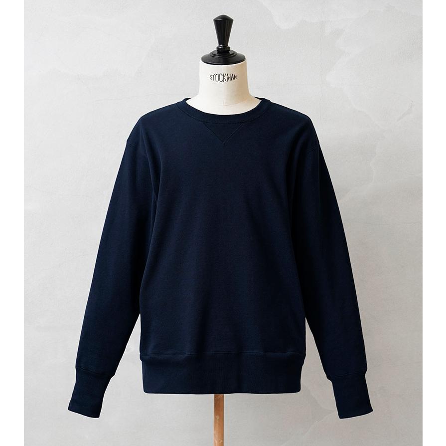 WAIPER.inc ALMW by WAIPER WILA-SPO-GR Tsuriami Double V Crew Neck 