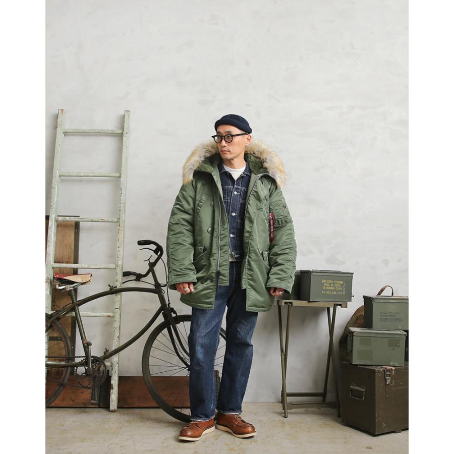Alpha Industries ALPHA アルファ 20024 N-3Bフライトジャケット Alpha Industries ALPHA アルファ 20024 N-3Bフライトジャケット