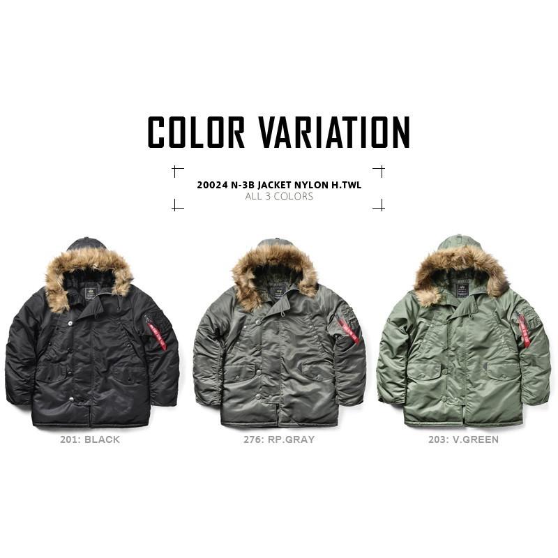 Alpha Industries ALPHA アルファ 20024 N-3Bフライトジャケット Alpha Industries ALPHA アルファ 20024 N-3Bフライトジャケット