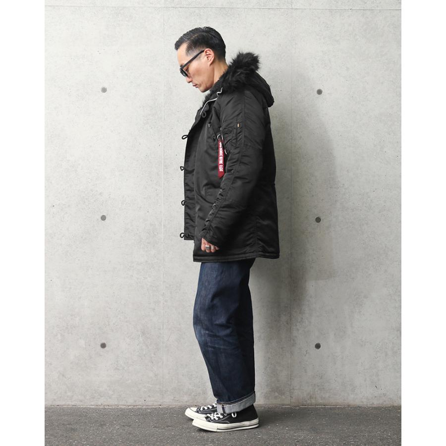 ALPHA アルファ NBフライトジャケット JAPAN FIT ブラックファー