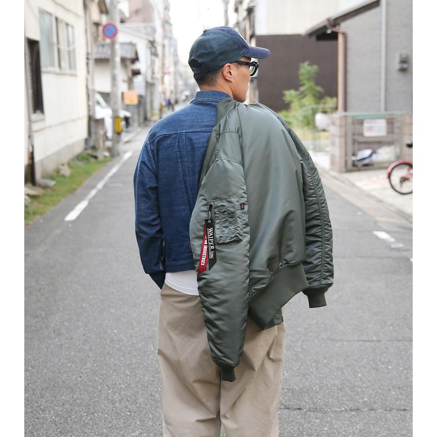 Alpha Industries MA-1 メンズ ALPHA アルファ WAIPER別注 Alpha Industries MA-1 メンズ ALPHA アルファ WAIPER別注