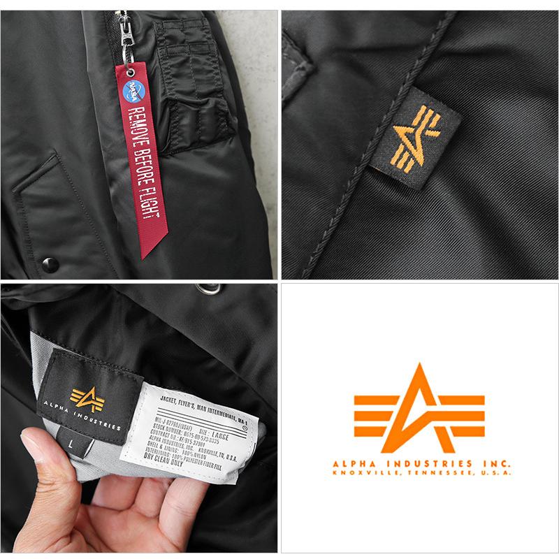 Alpha Industries ALPHA アルファ TA0167 NASA 100th MISSION MA Alpha Industries ALPHA アルファ TA0167 NASA 100th MISSION MA