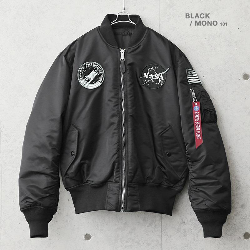 Alpha Industries ALPHA アルファ TA0167 NASA 100th MISSION MA Alpha Industries ALPHA アルファ TA0167 NASA 100th MISSION MA