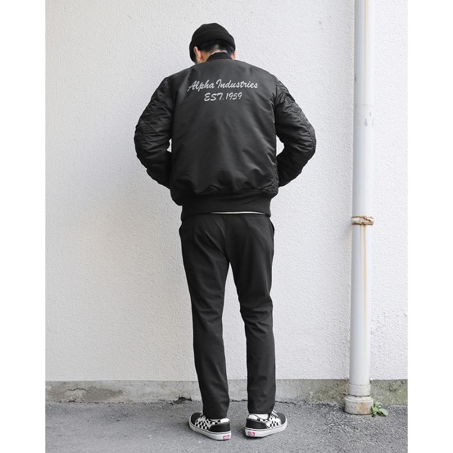 ALPHA アルファ TA0196 AIR CREW JAPAN FIT MA-1 ジャケット メンズ