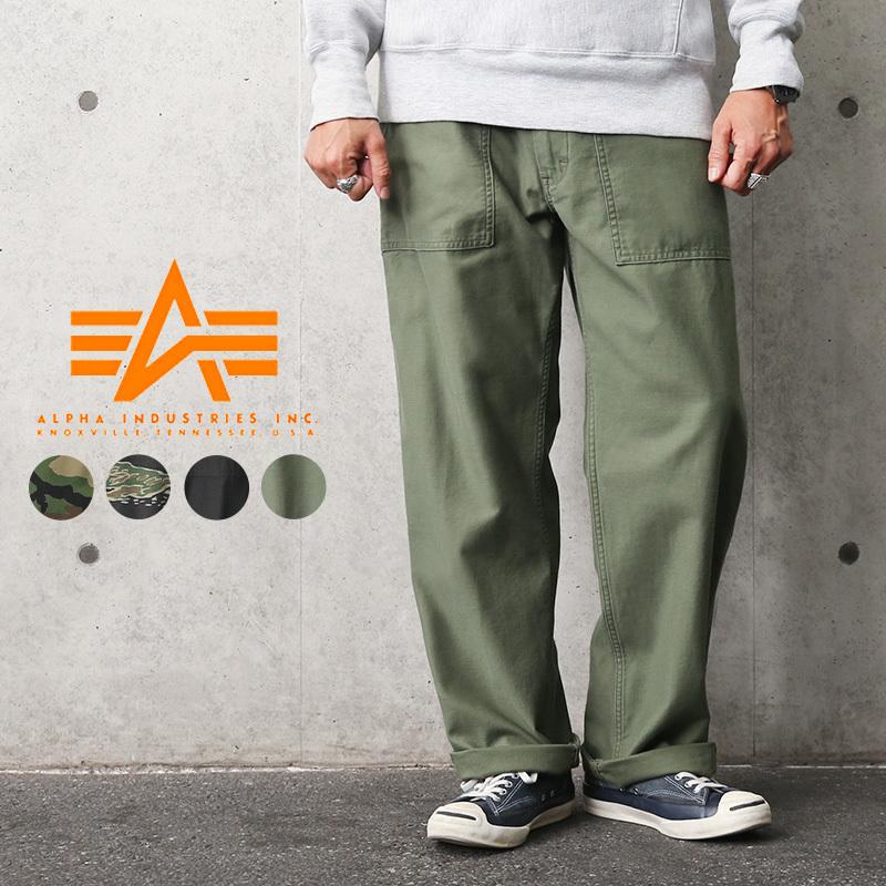 Alpha アルファ Tb1035 コットンバックサテン ファティーグパンツ ベイカーパンツ メンズ 軍パン ミリタリーパンツ 長ズボン ブランド 太め 太い ワイド T Alpha Tb1035 ミリタリーショップwaiper 通販 Yahoo ショッピング