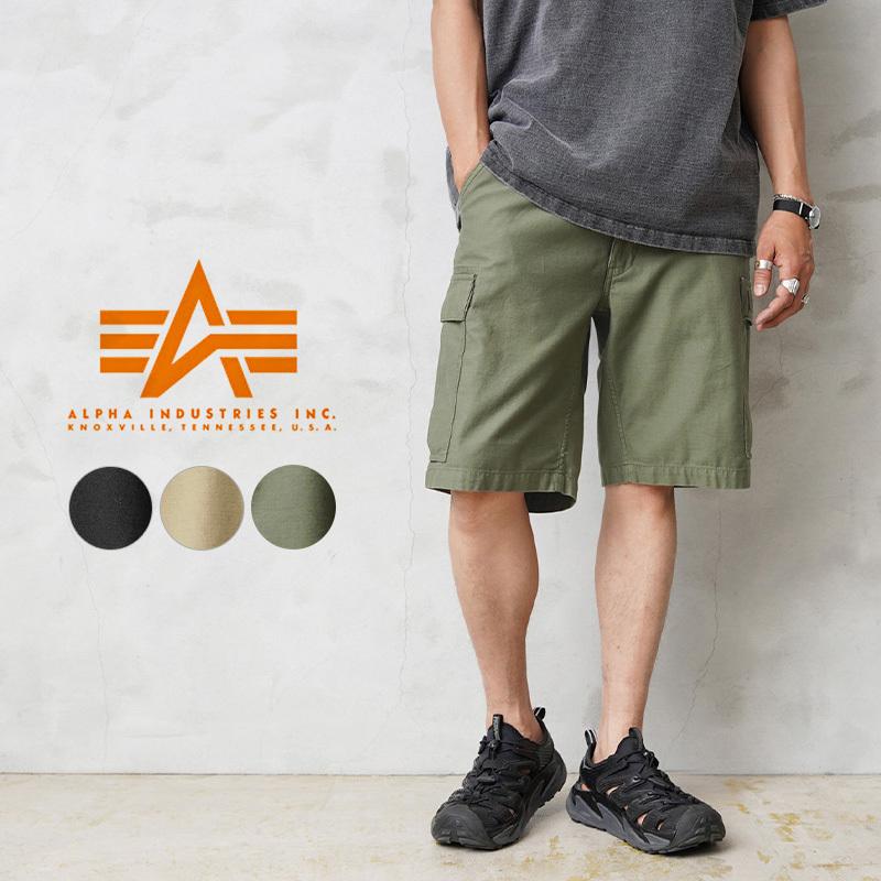 Alpha アルファ Tb38 コットンバックサテン u カーゴパンツ ショーツ ショートパンツ メンズ ミリタリーパンツ ブランド T 新作続