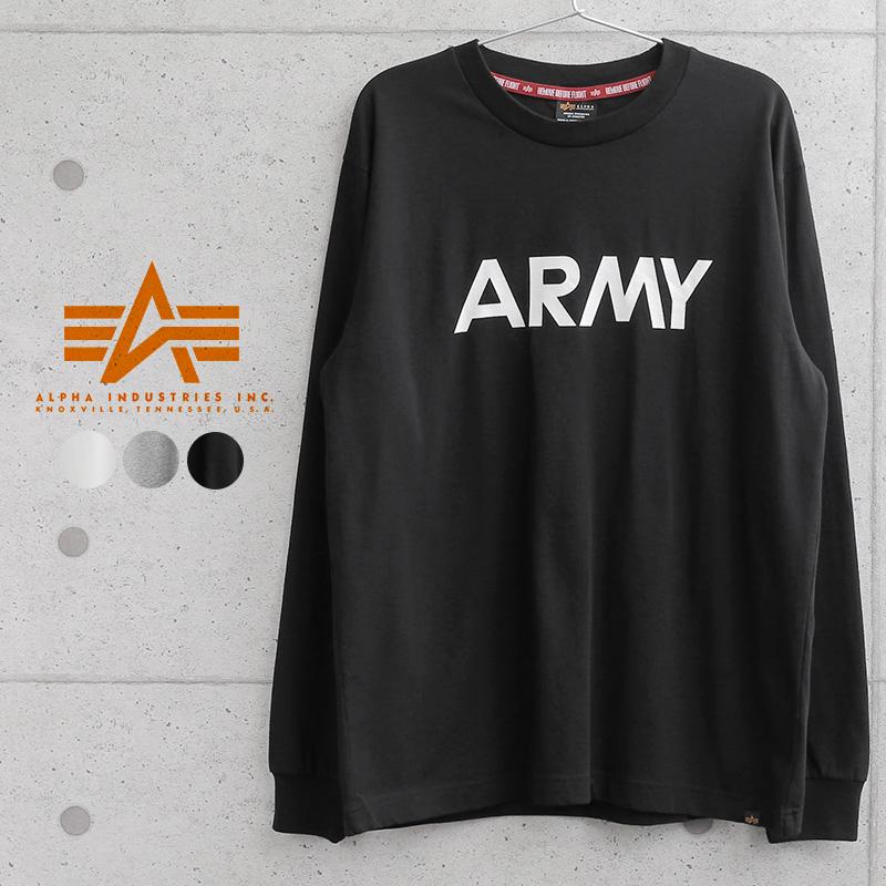 Alpha アルファ Tc1430 プリント 長袖tシャツ Army メンズ ブランドロゴ レディース ミリタリー ロンt ロング オーバーサイズ ブランド クーポン対象外 Alpha Tc1430 5xx ミリタリーショップwaiper 通販 Yahoo ショッピング