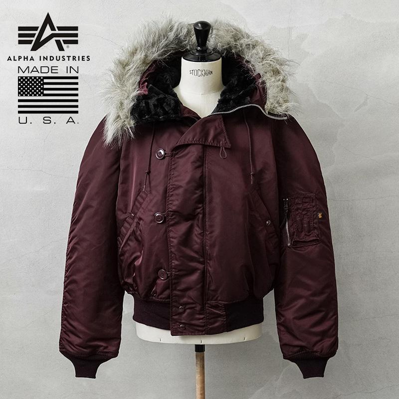 【美品】ALPHA INDUSTRIES N-2B フライトジャケット Alpha Industries（アルファ・インダストリーズ） ALPHA アルファ