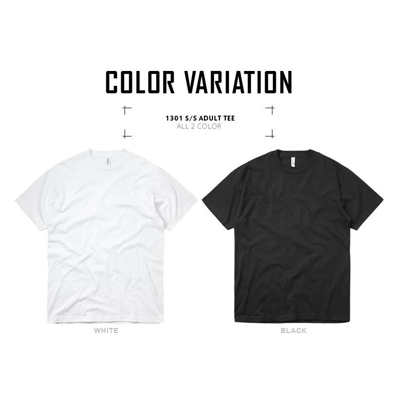 メーカー取次】ALSTYLE アルスタイル 1301 アダルト S/S クルーネックT