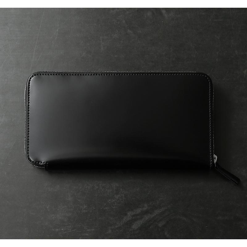 ARTS＆CRAFTS アーツアンドクラフツ 1201601 CORDOVAN コードバン ラウンドジップ ロングウォレット 日本製 長財布 本革 無地【T】【クーポン対象外】の画像