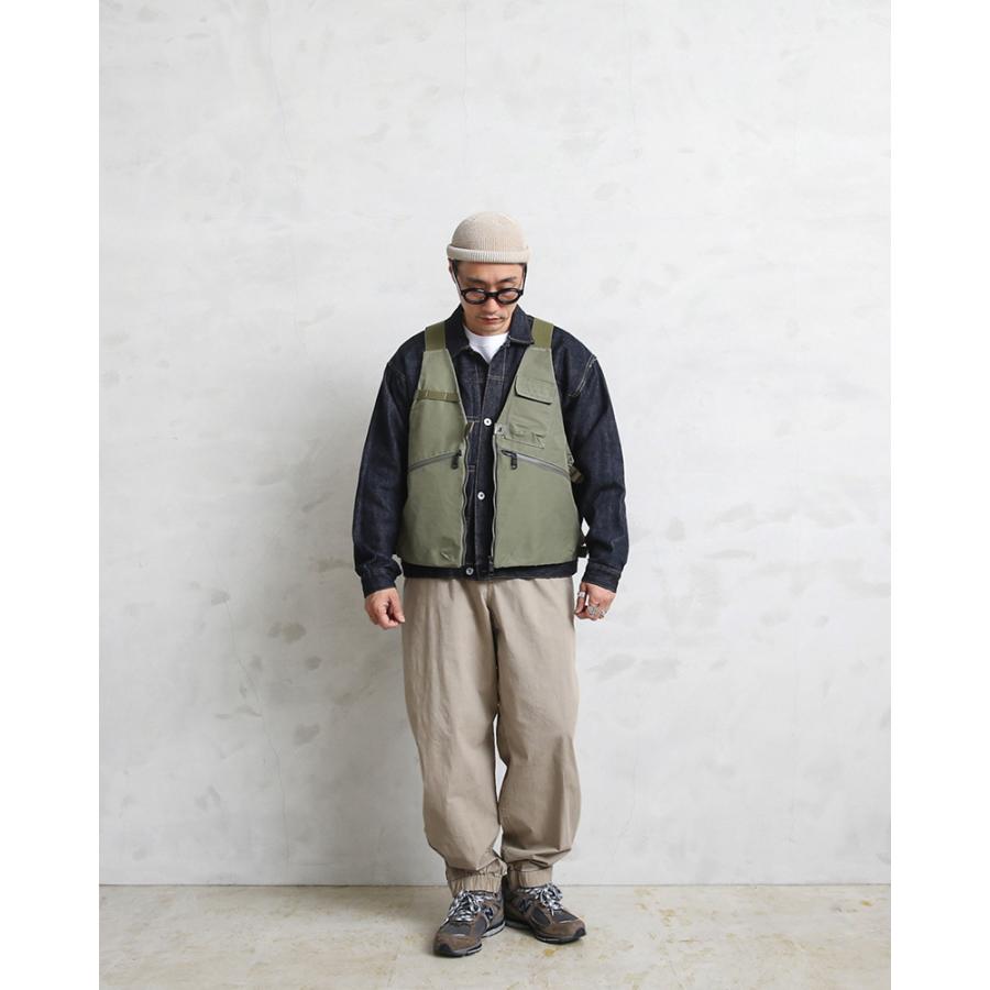 AS2OV アッソブ 011901 SHRINK NYLON CAMP VEST 3 キャンプ ベスト 3 メンズ アウトドア ハンティング 釣り  フィッシング【クーポン対象外】【T】